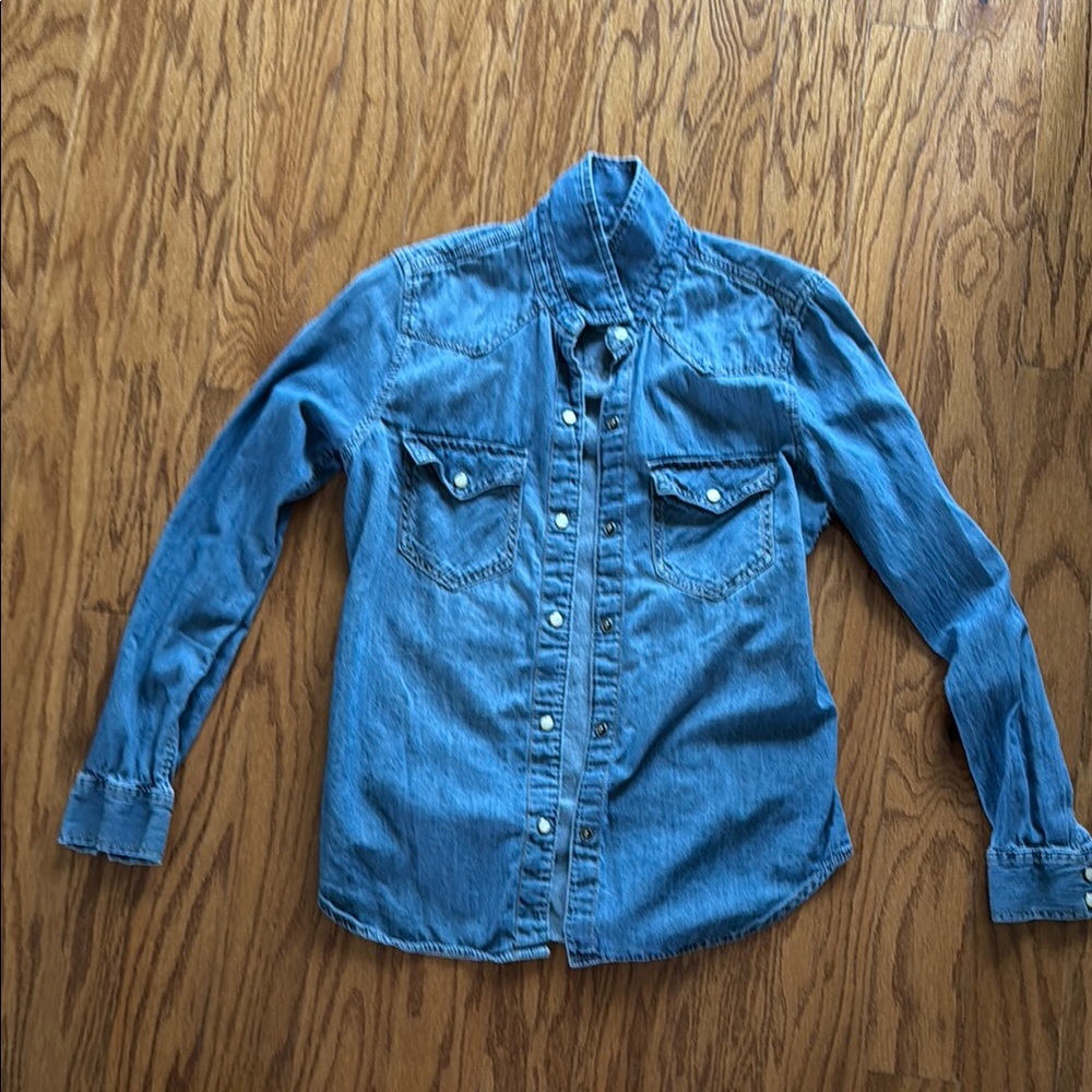 GAP Light Blue Denim Shirt